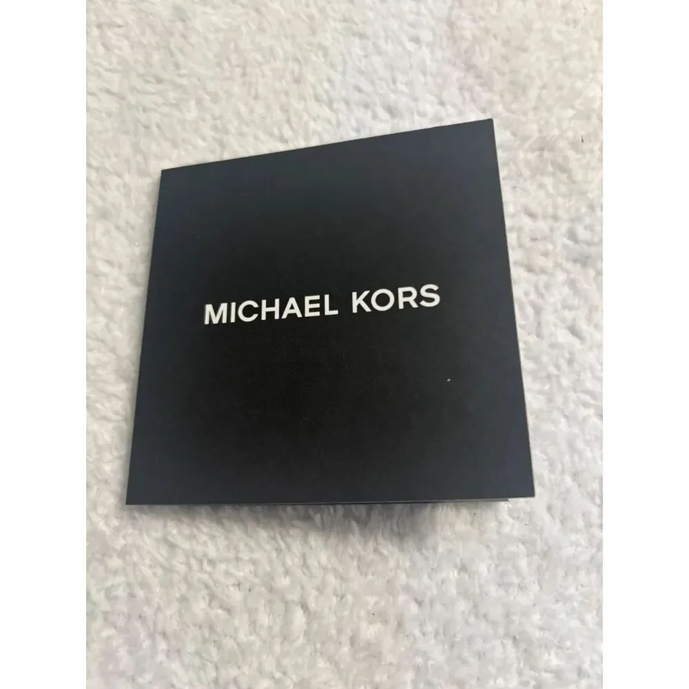 Michael Kors Cooper Tall Utility Tote Navy Leather Laptop Work Bag NWOT Mens